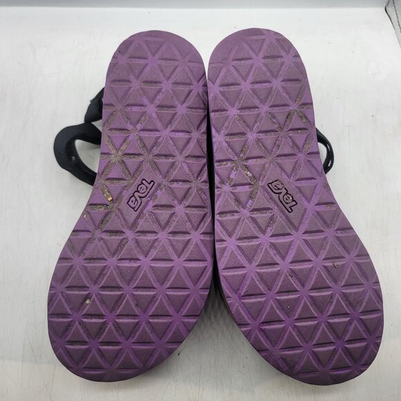 Teva Flatform Universal Womens 8 Rainbow Pride Platform Sandals 1116376 - Picture 8 of 13